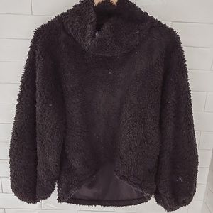 Lululemon Warm Restore Sherpa Pullover, Black
